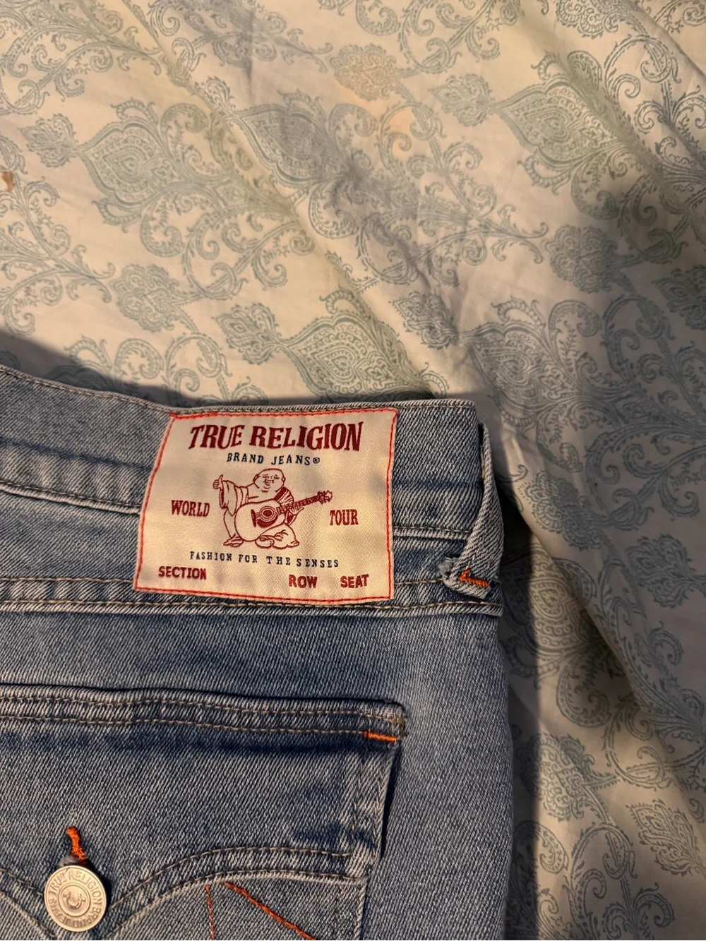 True Religion straight leg